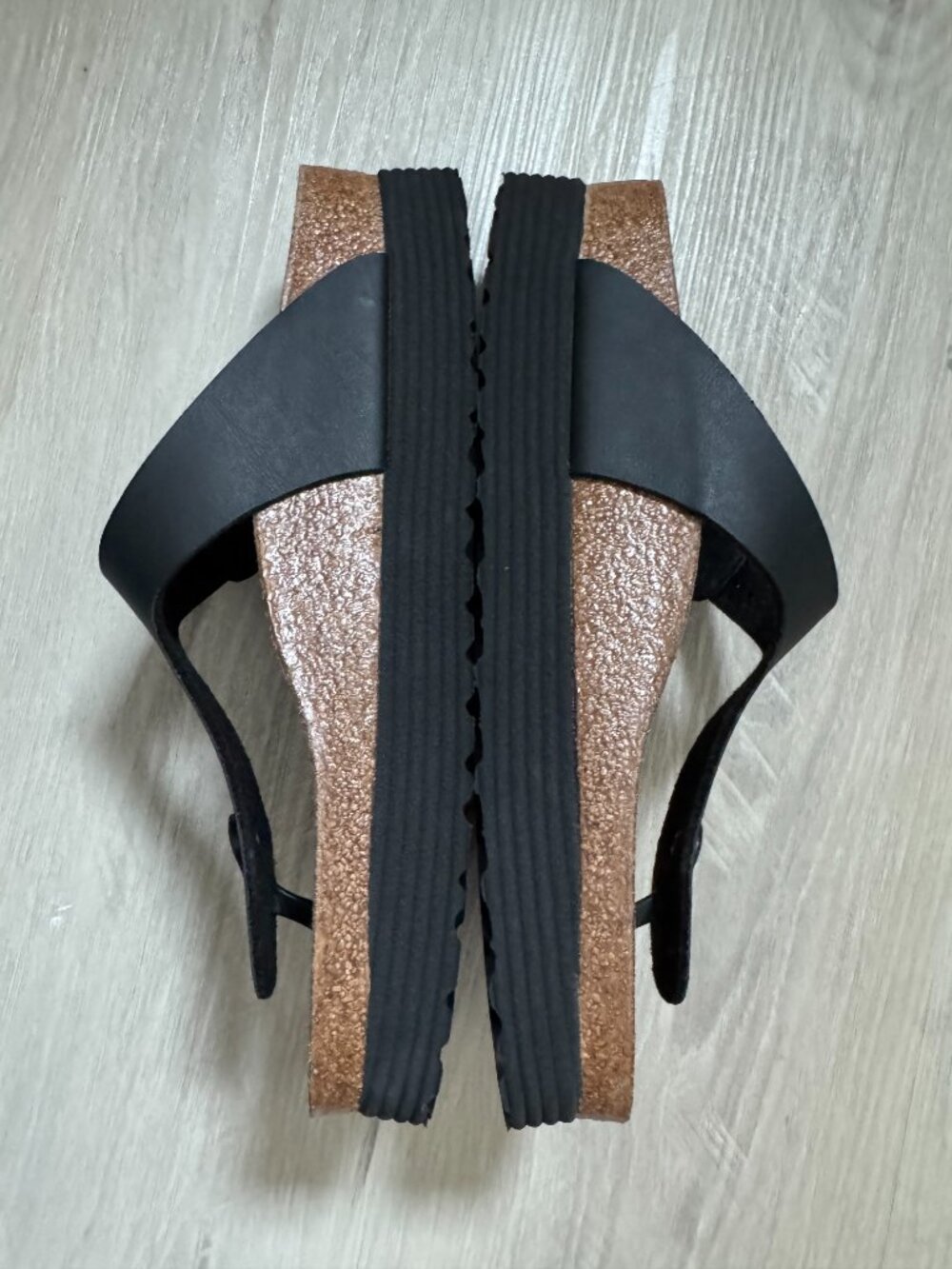 Birkenstock Papillio Gizeh Platform Vegan Black New Without Tag EU 39 / US 8–8.5 - Picture 10 of 11